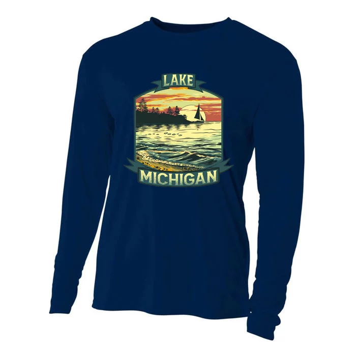 Lake Michigan Cooling Performance Long Sleeve Crew