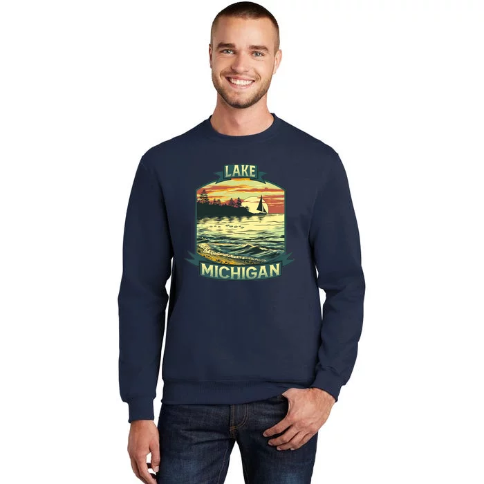 Lake Michigan Tall Sweatshirt