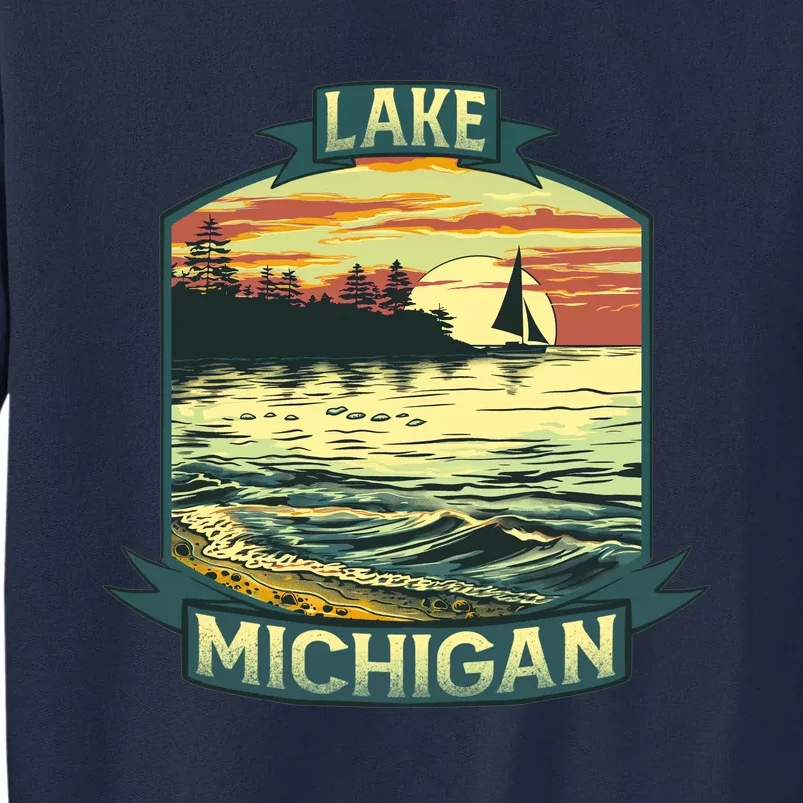 Lake Michigan Tall Sweatshirt