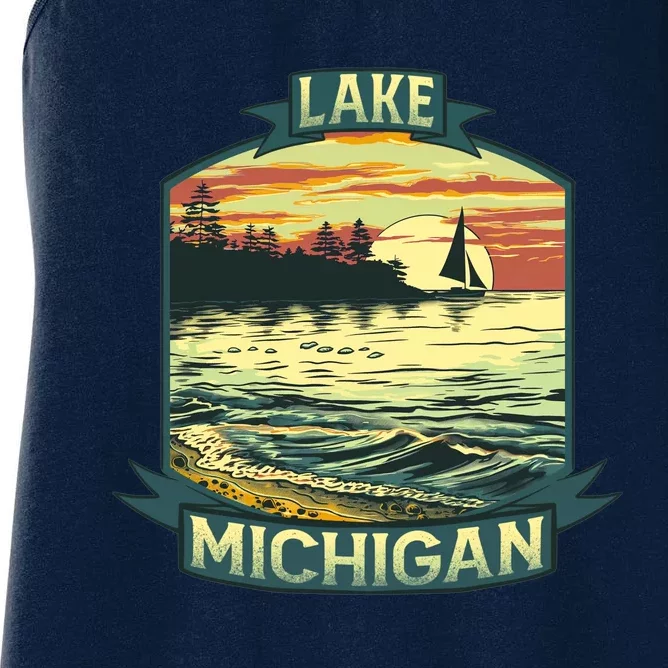 Lake Michigan Women's Racerback Tank