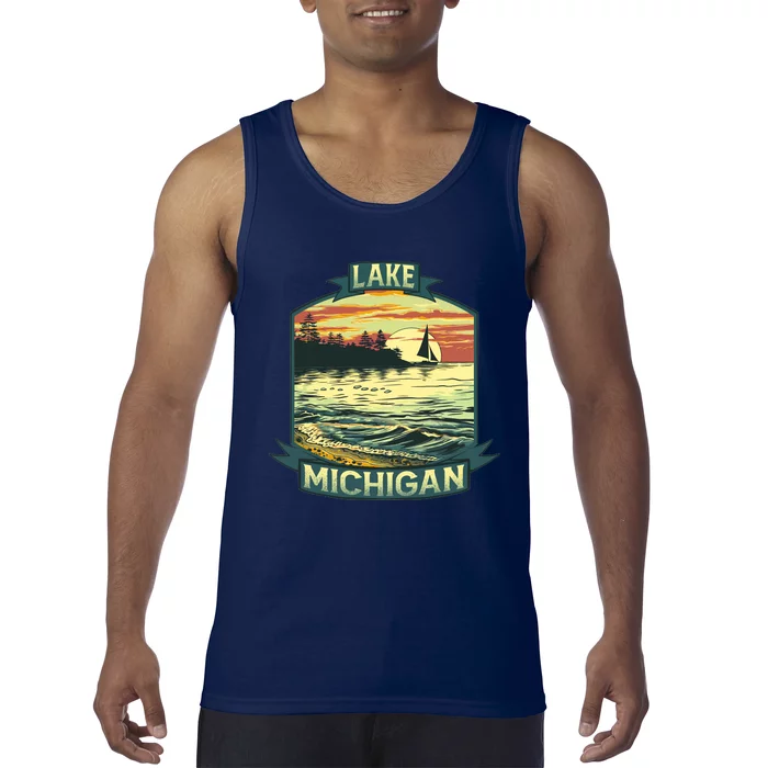 Lake Michigan Tank Top