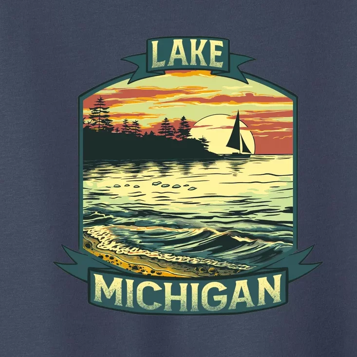 Lake Michigan Toddler T-Shirt