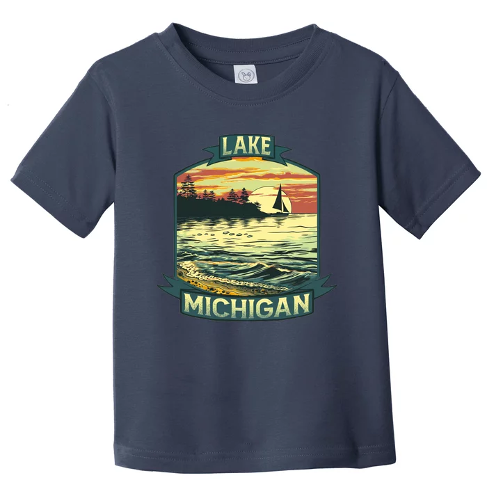 Lake Michigan Toddler T-Shirt