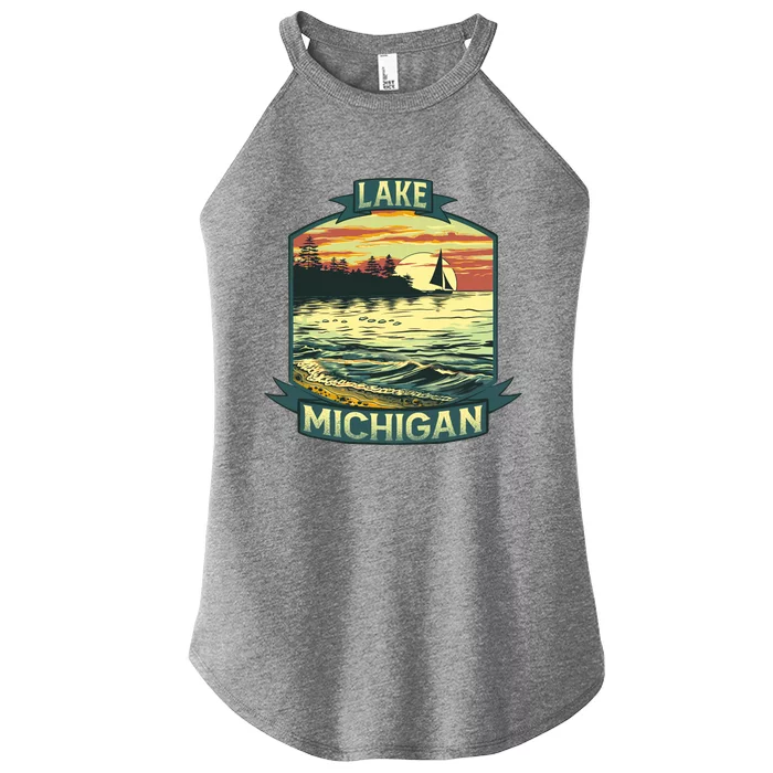 Lake Michigan Women’s Perfect Tri Rocker Tank