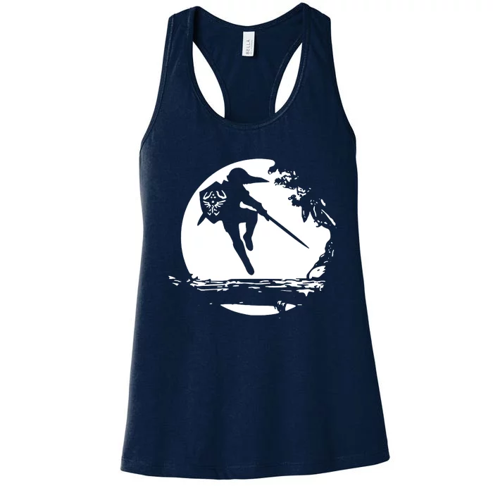 Link Moon Women's Racerback Tank