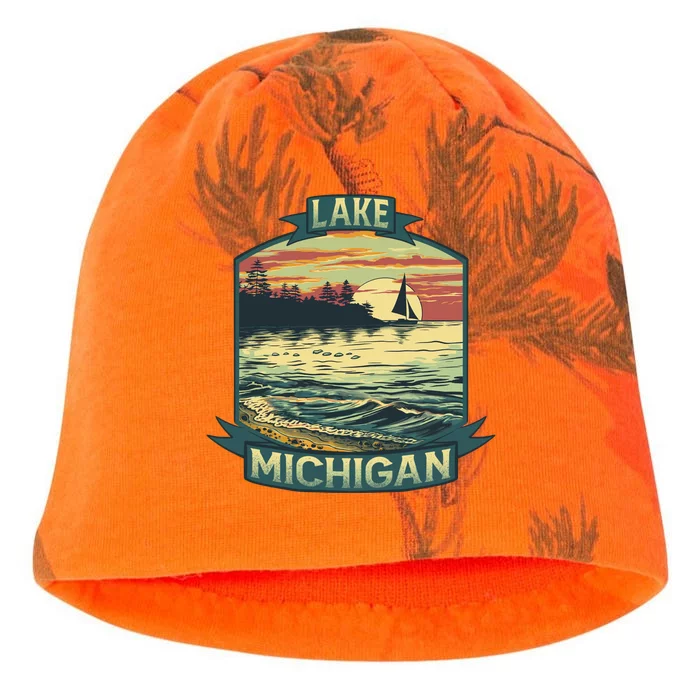 Lake Michigan Kati - Camo Knit Beanie