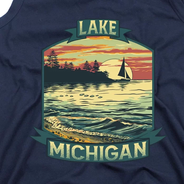 Lake Michigan Tank Top