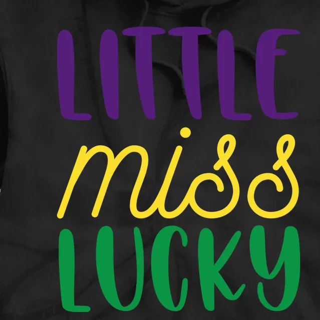 Little Miss Lucky Tie Dye Hoodie