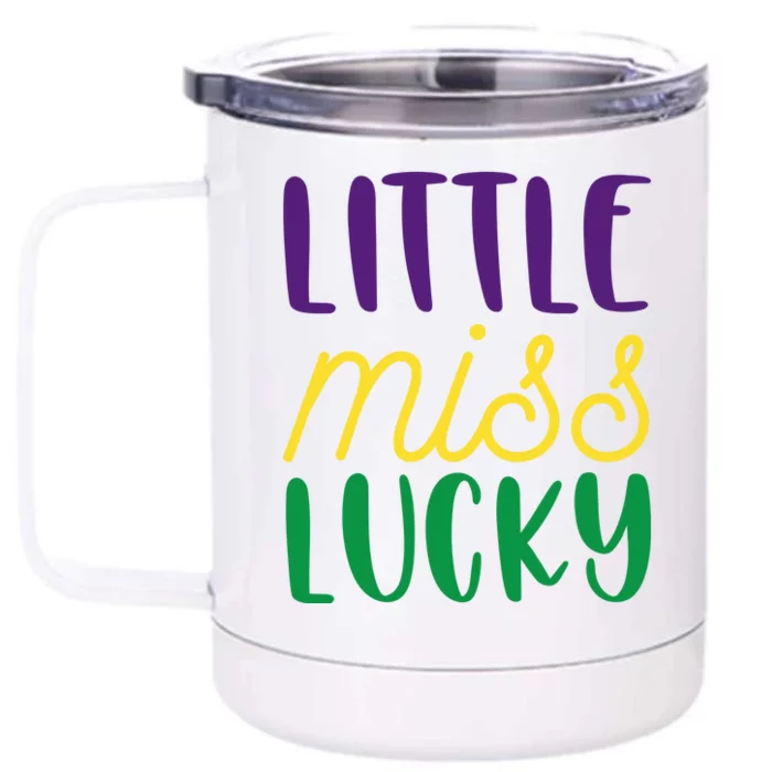 Little Miss Lucky Front & Back 12oz Stainless Steel Tumbler Cup