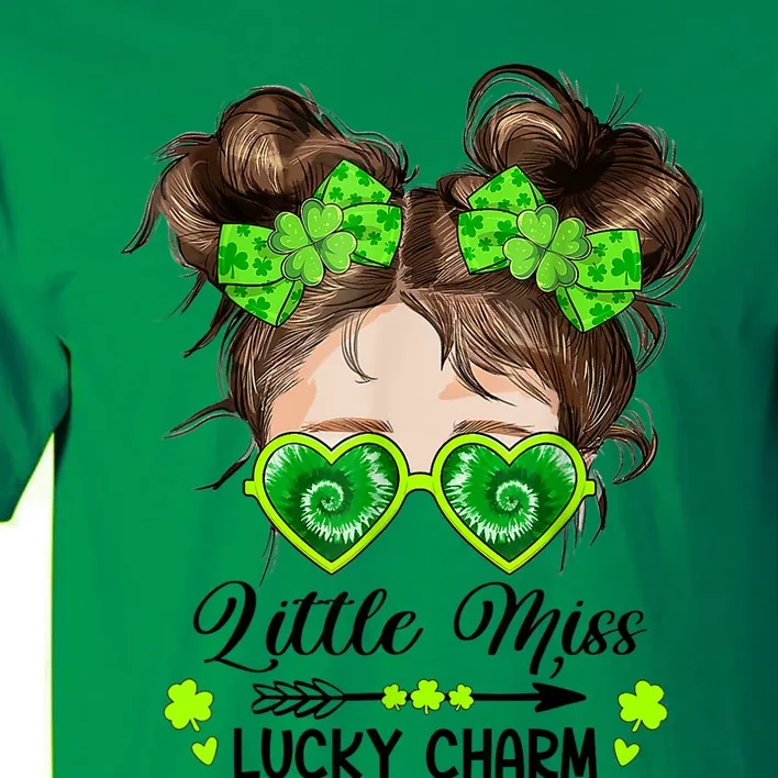 Little Miss Lucky Charm St Patricks Day Tall T-Shirt