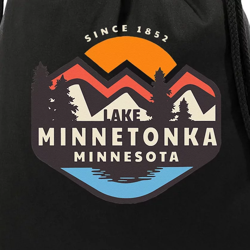 Lake Minnetonka Drawstring Bag