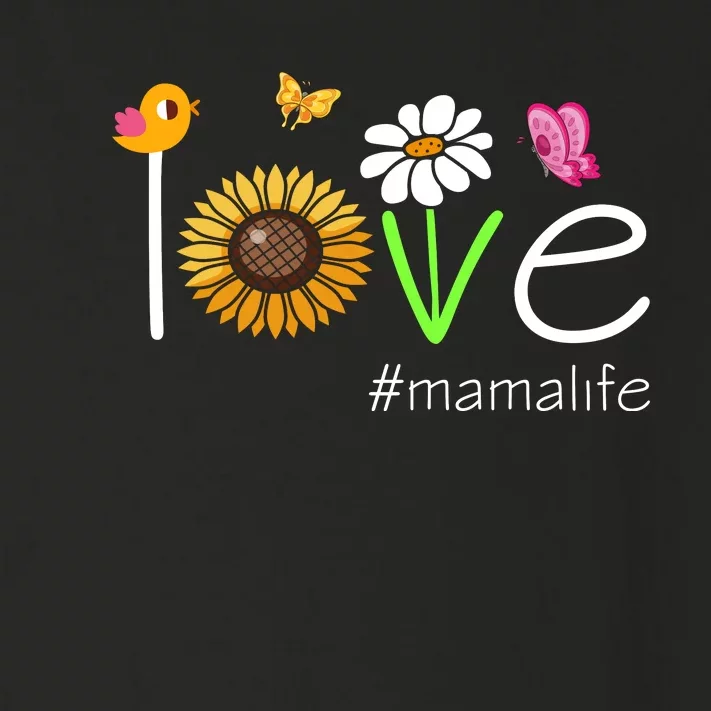 Love Mama Life Cute Matching Family Toddler Long Sleeve Shirt