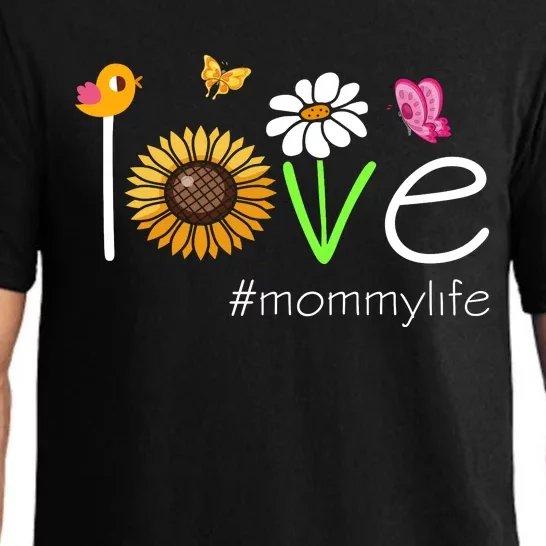 Love Mommy Life Cute Matching Family Pajama Set