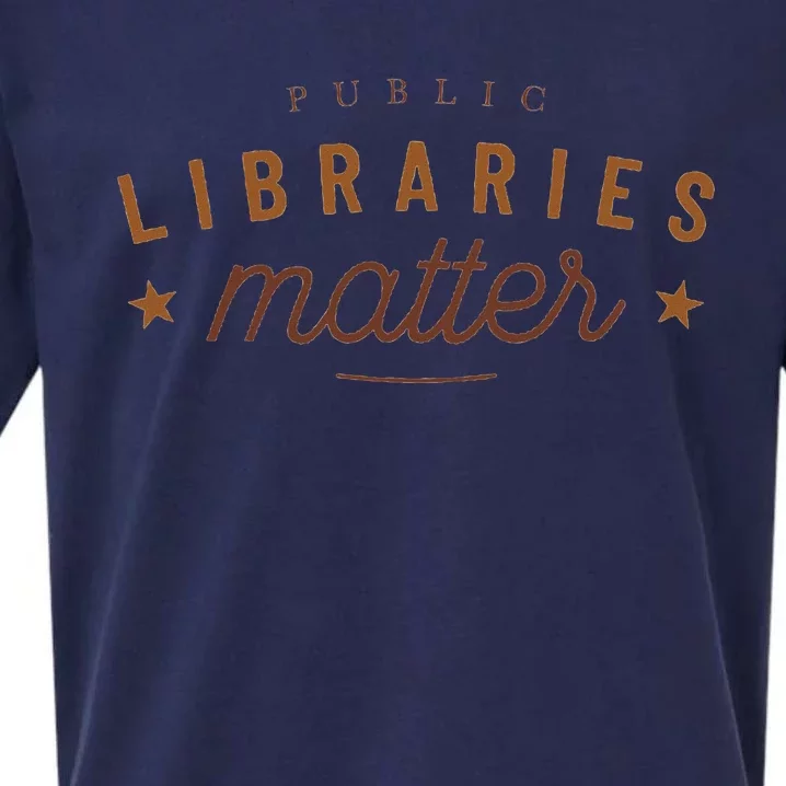 Libraries Matter Sueded Cloud Jersey T-Shirt