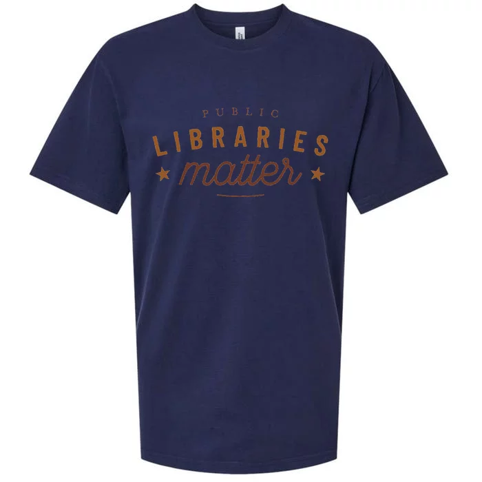 Libraries Matter Sueded Cloud Jersey T-Shirt