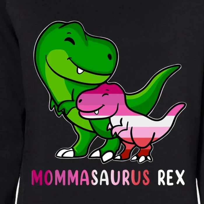 Lgbt Mommasaurus Mama Rex Lesbian Proud Mom Mothers Day Hug Gift Womens California Wash Sweatshirt