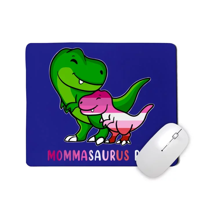 Lgbt Mommasaurus Mama Rex Lesbian Proud Mom Mothers Day Hug Gift Mousepad