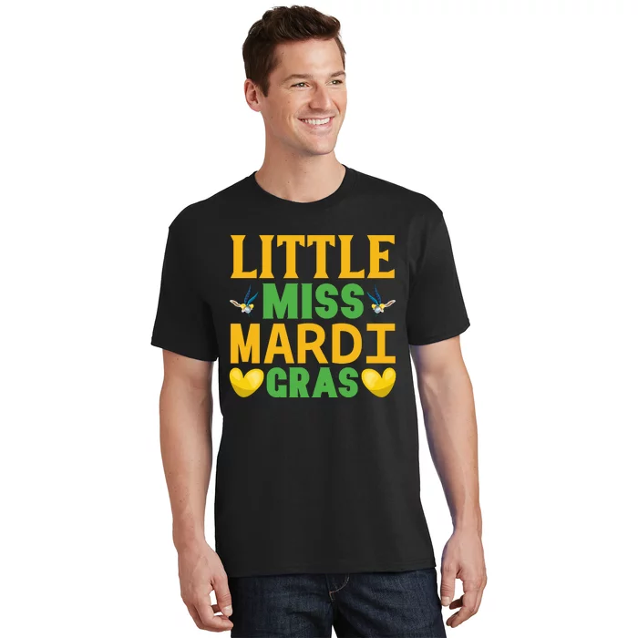 Little Miss Mardi Gras T-Shirt