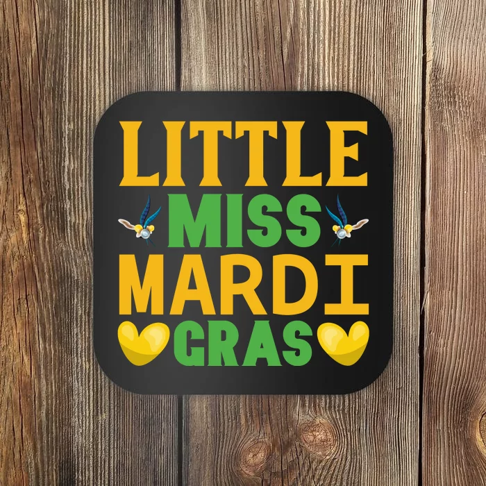 Little Miss Mardi Gras Coaster