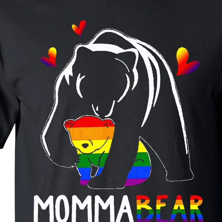 Lgbt Mama Momma Bear G.A.Y Pride Proud Mom Mothers Day Tall T-Shirt