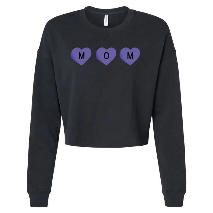 Legend Momma Mom Cropped Pullover Crew