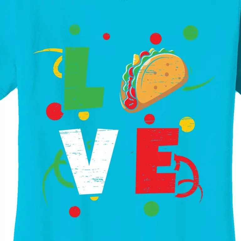 Love Mayo Mexican Fiesta Cinco De Mayo Valentine`s Day Cute Gift Women's T-Shirt