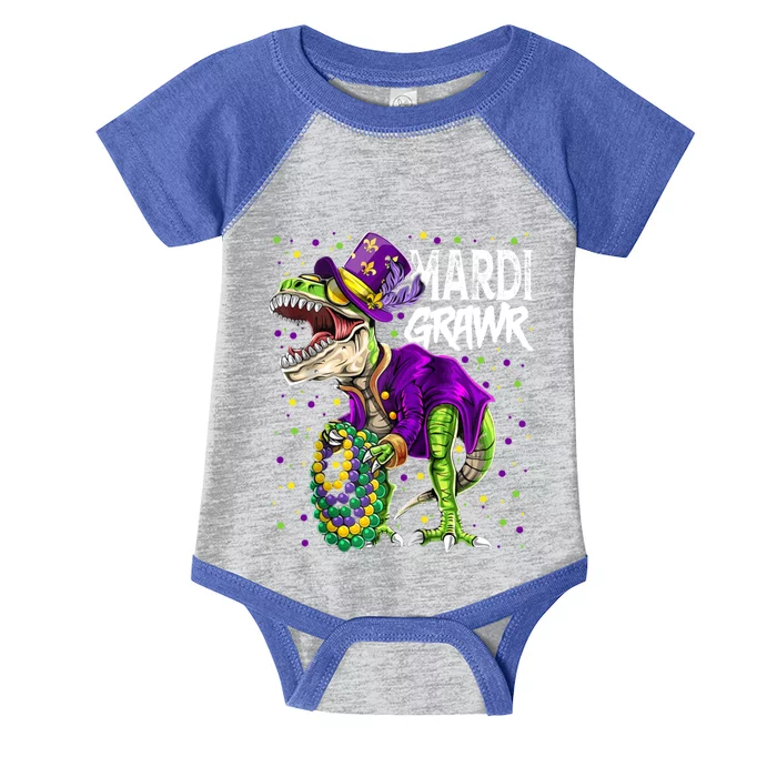 Little Miss Mardi Gras Gift Unicorn Face Gift Infant Baby Jersey Bodysuit