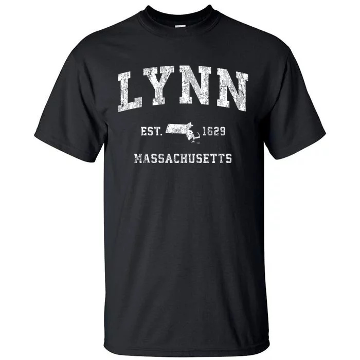 Lynn Massachusetts Ma Vintage Athletic Sports Tall T-Shirt