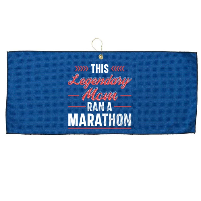 Legendary Mom Marathon Runner Marathon Gift Large Microfiber Waffle Golf Towel