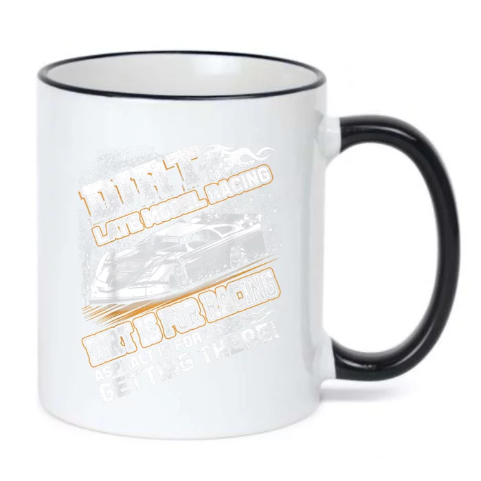 Late Model Modified Dirt Track Racing Dirt Is For Racing Black Color Changing Mug