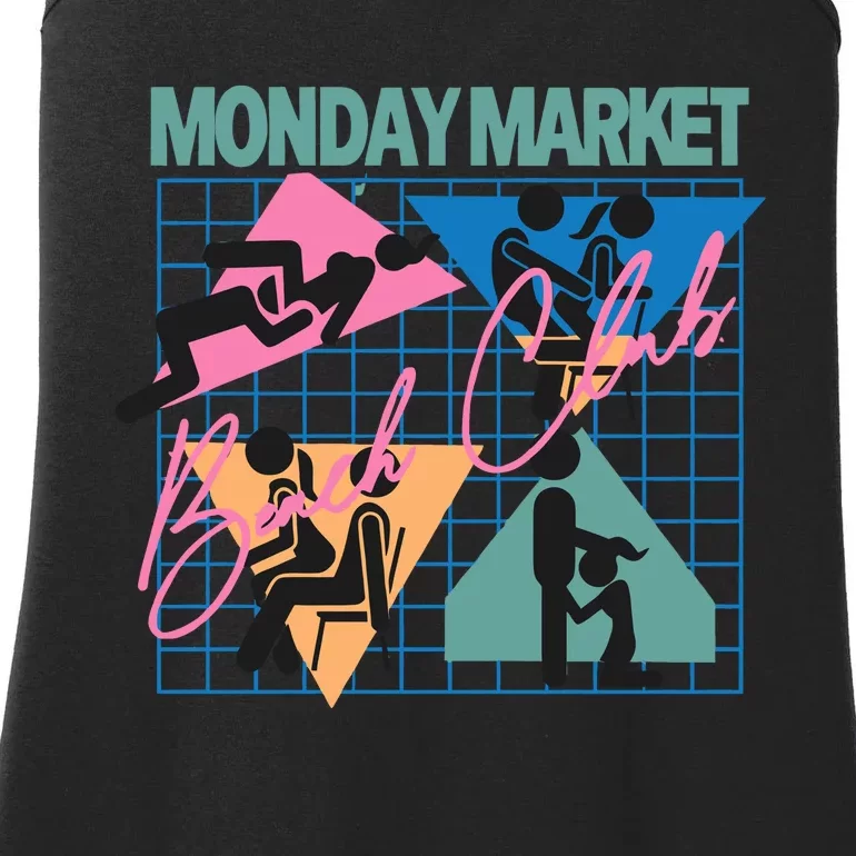 Limited Monday Market Beach Club Natural Ladies Essential Tank