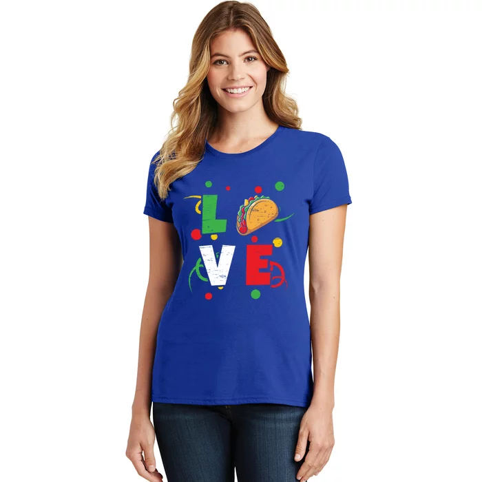 Love Mayo Mexican Fiesta Cinco De Mayo Valentine`s Day Gift Women's T-Shirt