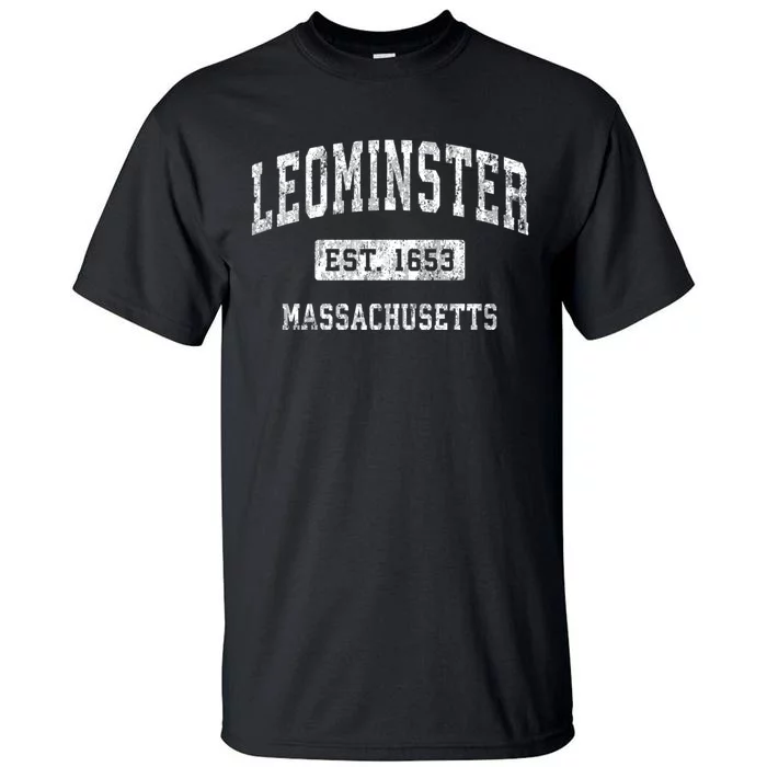 Leominster Massachusetts Ma Vintage Established Tall T-Shirt