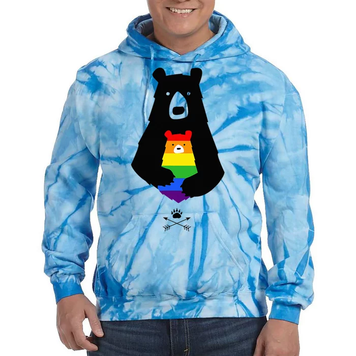 LGBT Mom Mama Bear LGB Mothers Tie Dye Hoodie