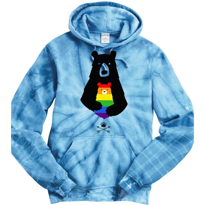 LGBT Mom Mama Bear LGB Mothers Tie Dye Hoodie