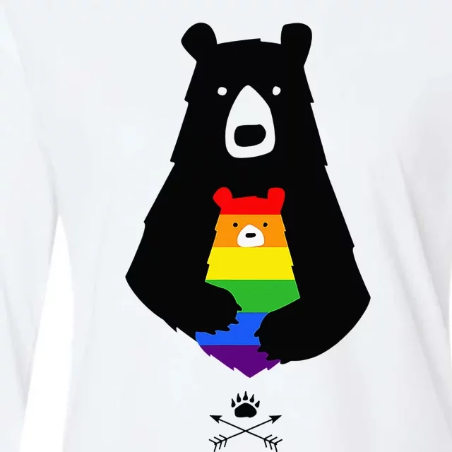 LGBT Mom Mama Bear LGB Mothers Womens Cotton Relaxed Long Sleeve T-Shirt