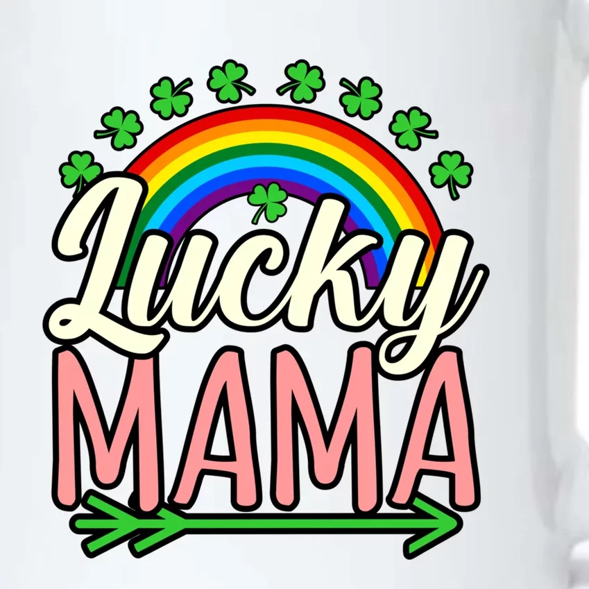 Lucky Mama Mommy Love Mom Mother’s Day Graphic Cool Gift Black Color Changing Mug