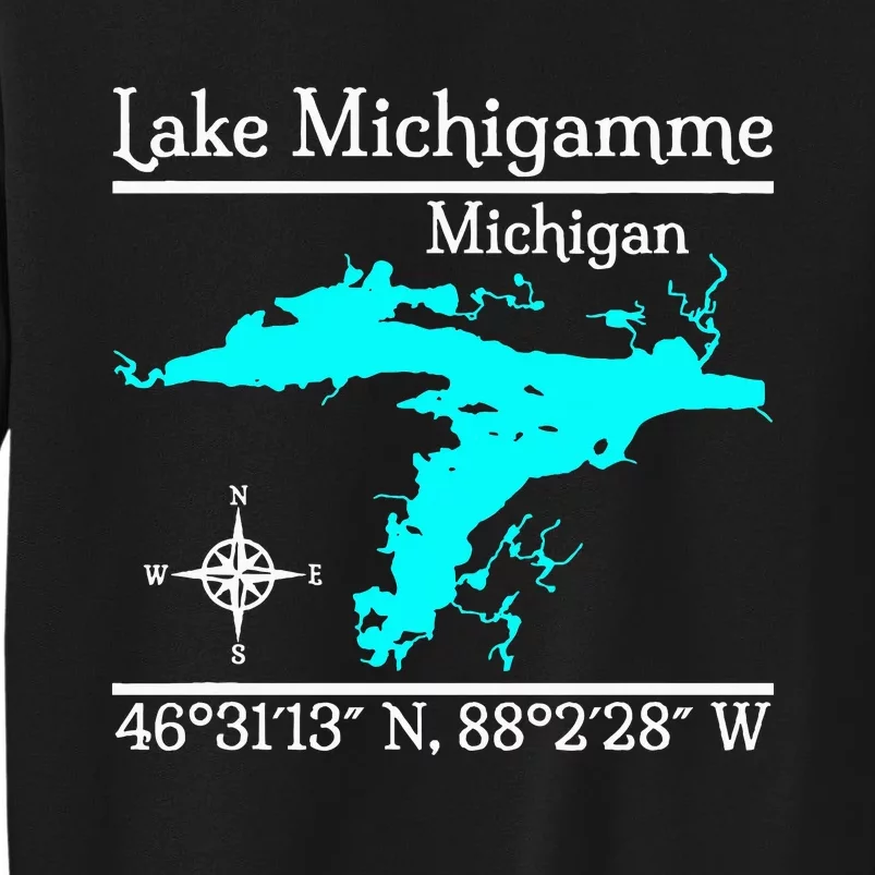 Lake Michigamme Michigan Sweatshirt