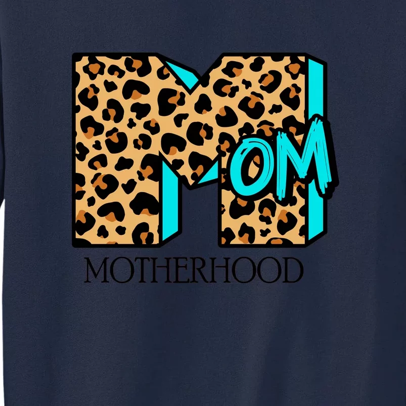 Leopard Mom Motherhood Tall Sweatshirt