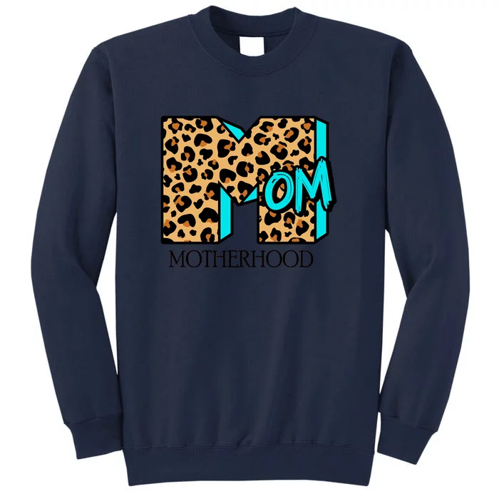 Leopard Mom Motherhood Tall Sweatshirt