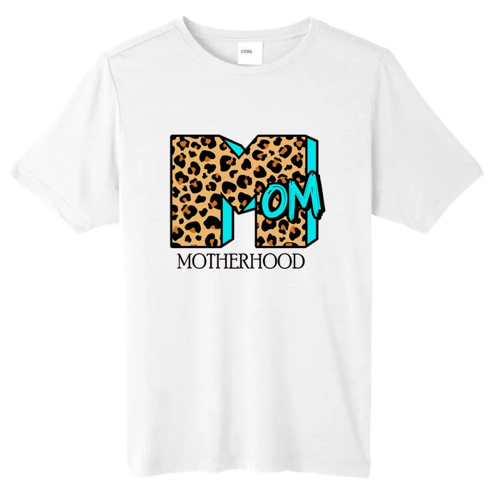 Leopard Mom Motherhood ChromaSoft Performance T-Shirt