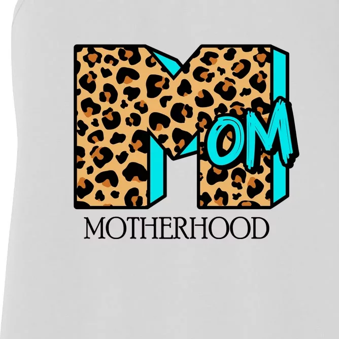 Leopard Mom Motherhood Women's Racerback Tank