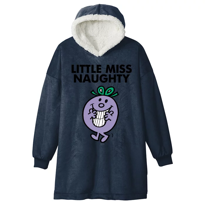 Little Miss Naughty Hooded Wearable Blanket