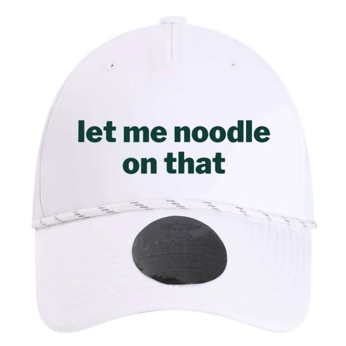 Let Me Noodle On That Funny Saying Performance The Dyno Cap