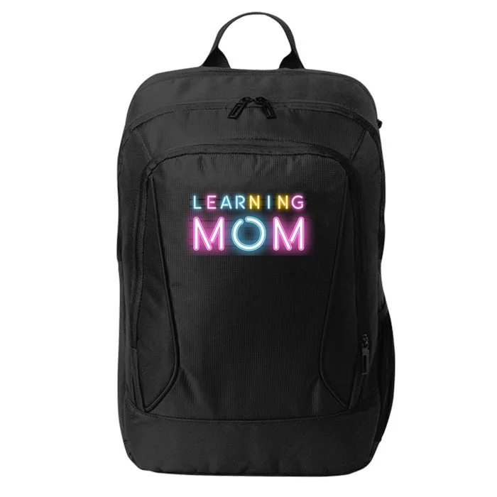 Learning Mom Neon Mothers Day City Backpack