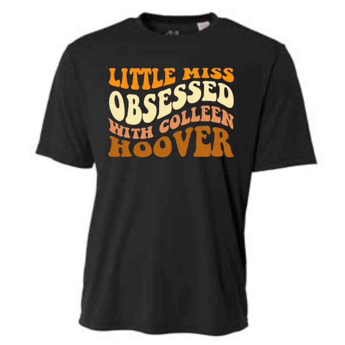 Little Miss Obsessed With Colleen Hoover Bookish Cooling Performance Crew T-Shirt