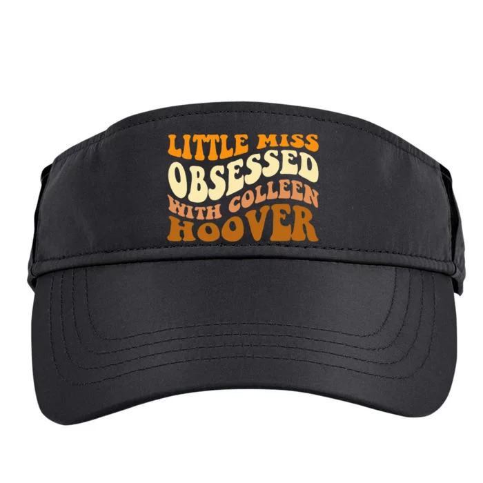 Little Miss Obsessed With Colleen Hoover Bookish Adult Drive Performance Visor