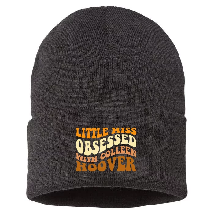 Little Miss Obsessed With Colleen Hoover Bookish Sustainable Knit Beanie