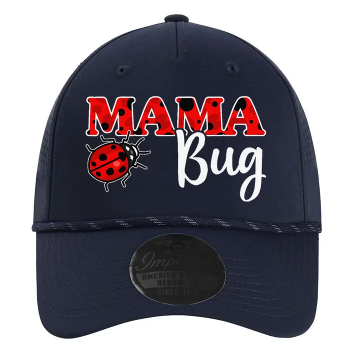 Ladybug Mom Of The Birthday Girl Mothers Day Mama Bug Performance The Dyno Cap