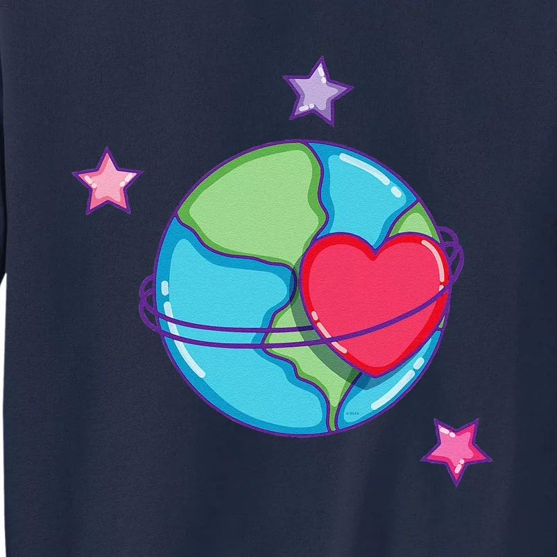 Loving My Planet For Earth Day Gifts Tall Sweatshirt